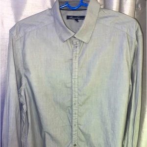 Kenneth Cole Grey Men’s Dress Shirt